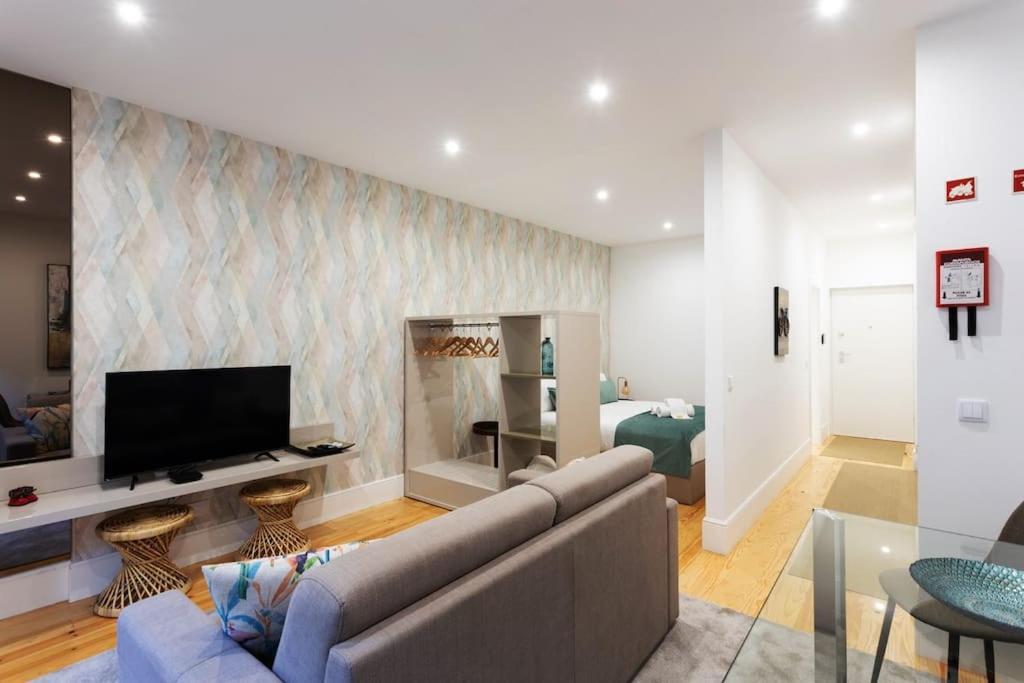 Sweet Porto Downtown Loft With Balcony Lejlighed Eksteriør billede